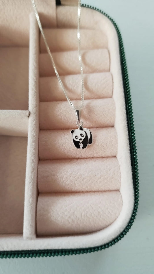 Colar Panda prata 925